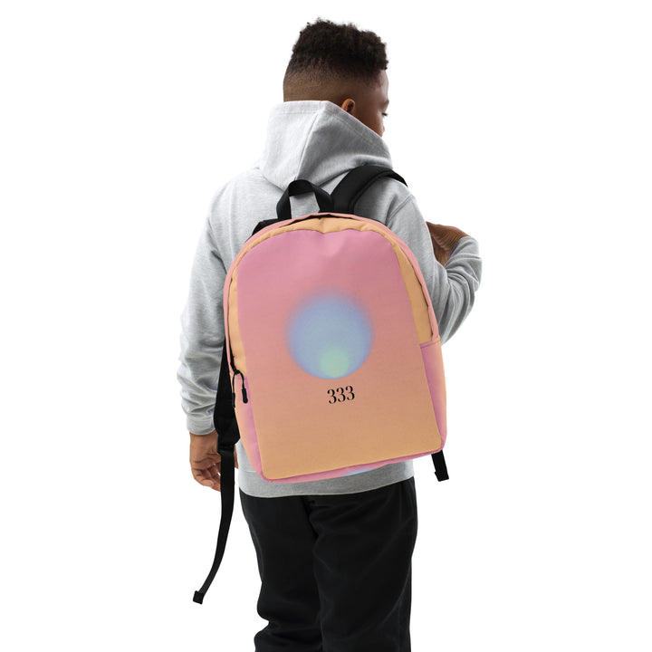 Angel Number 333 -Minimalist Backpack